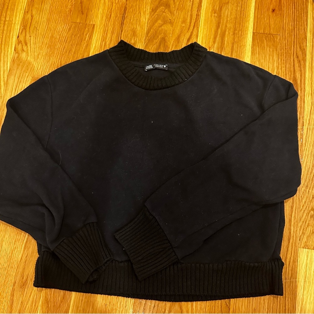 ZARA Black Sweater